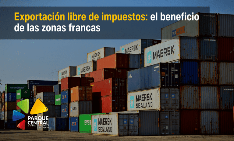 Exportación libre de impuestos